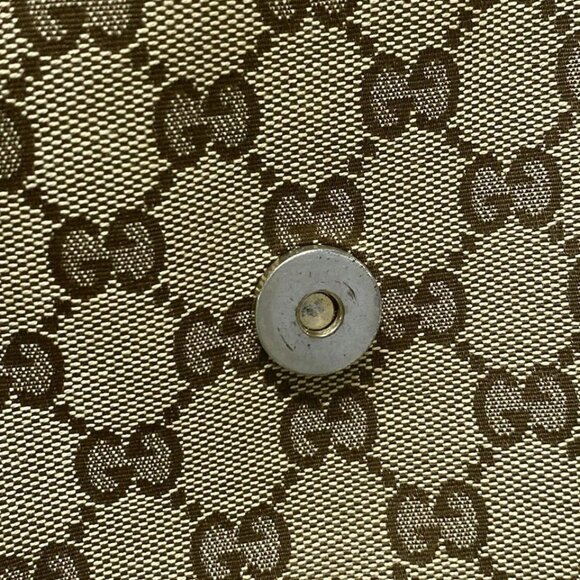 GUCCI GG Pattern, Shelly (Web) Beige White Multi Jacquard Leather 566-071825 - Picture 11 of 14